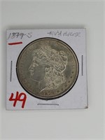 1879 S Morgan Dollar With 1878 Reverse HG