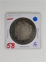 1881 CC Morgan Dollar