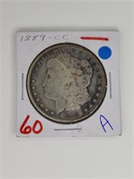 1889 CC High Grade Morgan Dollar