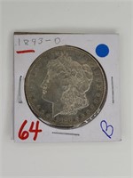 1893 O High Grade Morgan Dollar
