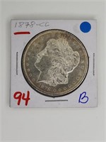 1878 CC High Grade Morgan Dollar