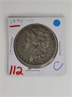 1895 O Morgan Dollar