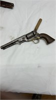 Colt marked black powder revolver.  Markings