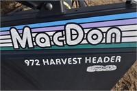 18' MacDon 972 Harvest Header