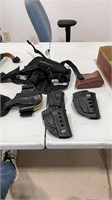 6 Holsters gun sling and gun pad