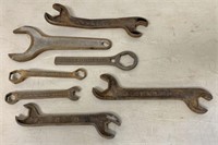 lot of 7 Wrenches Peerless, Dayton, others