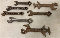 7 Wrenches H&D, Farquhar, Iron Age, ABF, others