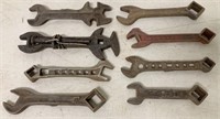 lot of 8 Wrenches Planet JR, H&D, others