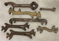 lot of 7 Wrenches Planet JR, Deering, others