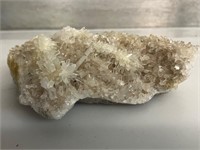 Natural quartz crystal cluster mineral specimen