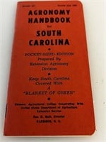 agronomy handbook South carolina 1960