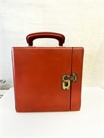vintage travel case, record box suitcase