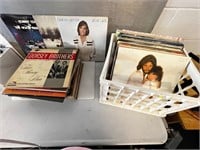 Huge lot of vintage vinyl records