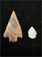 Native American arrowheads