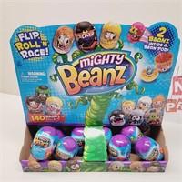20 x Mighty Beanz 2-Pack Capsules & Display - NEW