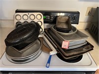 Baking Sheets & Misc. Bakeware On Top Of Stove
