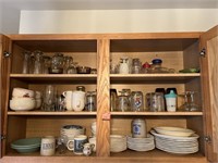 Cabinet of Misc. Dishes