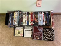 Assortment of DVD's, CD's & VHS Tapes