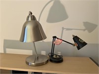 2 Adjustable Arms Table Lamps