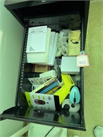 Drawer Full of Office Supplies