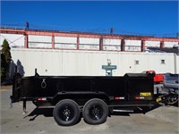 NEW 2023 Nexhaul 14FT Hydraulic Dump Trailer