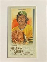 JIM HUNTER A&G MINI TRADING CARD-A'S