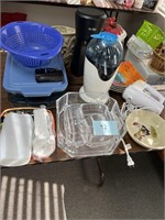 Group of Kitchen Items