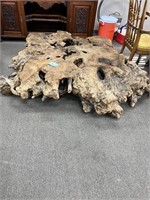 Large Natural Wood Table Base