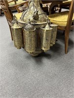 Unique Brass Hanging Light Fixture