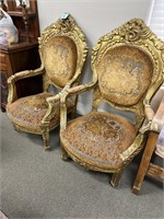 Pair of Palace Style Chairs
