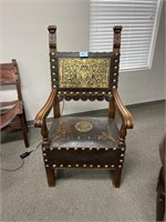 Leather Antique Chair