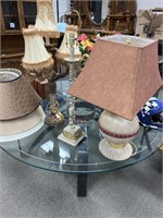 Group of 3 Lamps & Shades