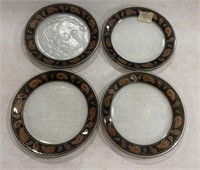 Four Annie glass 1995 7" Plates