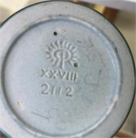Rookwood Pottery Blue Footed Vase XXVII 2112