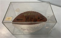 Archie Manning and Peyton Manning Signed Football
