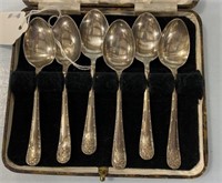 1935 English Sheffield Sterling Sugar Spoons