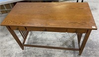 Vintage Arts and Crafts Large Console Table