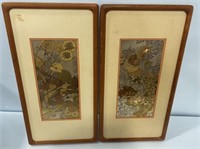 Two "Sanctuary of the Golden Blossom Etching Ster