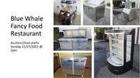 Blue Whale Fancy Food Restaurant Auction More added Daily