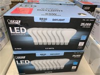 LOT OF 16 NEW LED DIMMABLE FLOOD LIGHT BULBS 65W