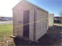 E. 6'x8' Country garden shed 3/4 thick cherry wood