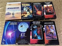 LOT STARWARS STAR TREK ET VHS AND DVDS SEE PICS