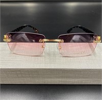 Cartier Copy Ice Brown Tint Lens Sunglasses UV 400