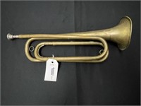 Brass Bugle 16" long wtih Mouth Piece