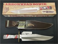 Timberwolf Arrowhead Bowie Collector Knife 17TW343