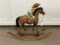 Antique Toy Rocking Horse