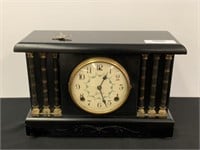 Sessions Key Wind Mantle Clock - 14 1/2" wide