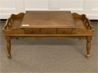 Maple Coffee Table with Drawer