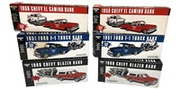 6x Mix Filters Bank Lot - Blazer, Ford Truck, El