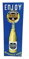 Vintage Mission Orange Soda Sign